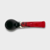 Peterson Dracula 03 Smooth Ebony Nickel Mounted Fishtail Pipe (PE3206)