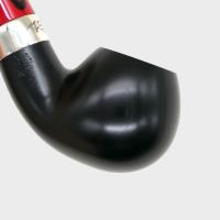 Peterson Dracula 03 Smooth Ebony Nickel Mounted Fishtail Pipe (PE3206)