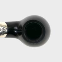 Peterson Dracula 03 Smooth Ebony Nickel Mounted Fishtail Pipe (PE3206)