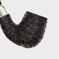 Peterson Irish Made Army 160 Rustic Nickel Mounted Fishtail Pipe (PE3207)