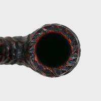 Peterson Irish Made Army 160 Rustic Nickel Mounted Fishtail Pipe (PE3207)