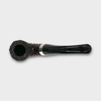Peterson Sherlock Holmes Original Rustic Silver Mounted P Lip Pipe (PE3208)
