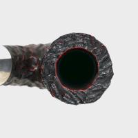 Peterson Sherlock Holmes Original Rustic Silver Mounted P Lip Pipe (PE3208)