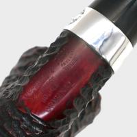 Peterson Sherlock Holmes Original Rustic Silver Mounted P Lip Pipe (PE3208)