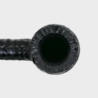 Peterson Dracula 107 Rusticated Ebony Nickel Mounted Fishtail Pipe (PE3221)