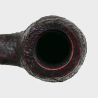 Peterson Sherlock Holmes Deerstalker Sandblast Silver Mounted P Lip Pipe (PE3249)