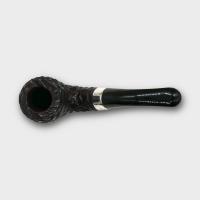Peterson Sherlock Holmes Professor Rustic Silver Mounted P Lip Pipe (PE3250)
