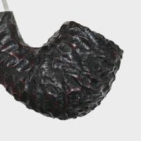 Peterson Sherlock Holmes Professor Rustic Silver Mounted P Lip Pipe (PE3250)