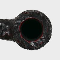 Peterson Sherlock Holmes Professor Rustic Silver Mounted P Lip Pipe (PE3250)