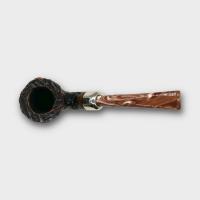 Peterson Derry Rustic 127 Nickel Mounted Fishtail Pipe (PE3257)