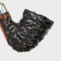 Peterson Derry Rustic 127 Nickel Mounted Fishtail Pipe (PE3257)