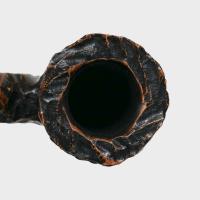 Peterson Derry Rustic 127 Nickel Mounted Fishtail Pipe (PE3257)