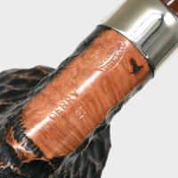 Peterson Derry Rustic 127 Nickel Mounted Fishtail Pipe (PE3257)