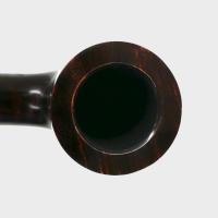 Peterson Irish Made Army 128 Smooth Heritage Nickel Mounted Fishtail Pipe (PE3273)