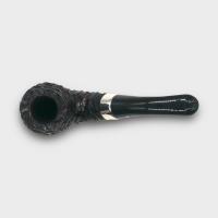 Peterson Sherlock Holmes Professor Rustic Silver Mounted P Lip Pipe (PE3319)