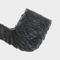 Peterson Dracula XL105 Rusticated Ebony Nickel Mounted Fishtail Pipe (PE3324)