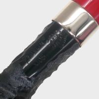 Peterson Dracula XL105 Rusticated Ebony Nickel Mounted Fishtail Pipe (PE3324)