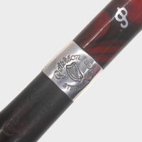 Peterson Irish Harp 3085 Smooth Silver Mounted Fishtail Pipe (PE3326)