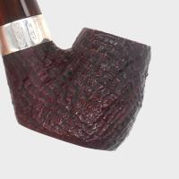 Peterson Irish Harp 03 Sandblast Silver Mounted Fishtail Pipe (PE3332)