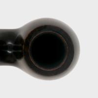Peterson Deluxe Dark System 12.5 Smooth Silver Mounted P Lip Pipe (PE3344)
