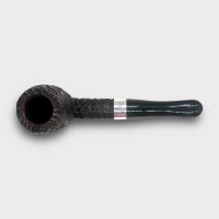 Peterson Pub Rustic Silver Mounted Straight P Lip Pipe (PE3346)