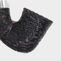 Peterson Sherlock Holmes Original Rustic Silver Mounted P Lip Pipe (PE3347)