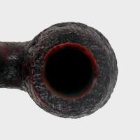 Peterson Sherlock Holmes Watson Sandblast Silver Mounted P Lip Pipe (PE3349)