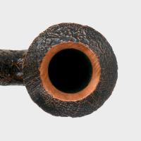Peterson Arklow B10 Sandblast Silver Mounted Fishtail Pipe (PE3357)