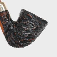 Peterson Derry Rustic 127 Nickel Mounted Fishtail Pipe (PE3368)