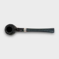 Peterson Junior Rusticated Acorn Nickel Mounted Fishtail Pipe (PE3381)