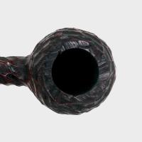 Peterson Junior Rusticated Acorn Nickel Mounted Fishtail Pipe (PE3381)