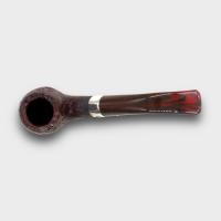 Peterson Irish Harp 69 Sandblast Silver Mounted Fishtail Pipe (PE3391)