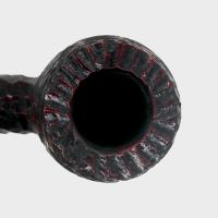 Peterson Pub Rustic Silver Mounted Straight P Lip Pipe (PE3396)