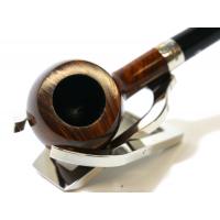 Peterson Churchwarden Prince Smooth Nickel Mounted Fishtail Pipe (PEC213)