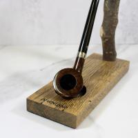 Peterson Churchwarden D6 Smooth Nickel Mounted Fishtail Pipe (PEC221)
