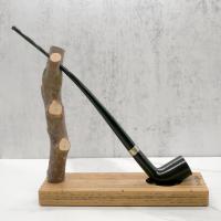 Peterson Churchwarden D17 Smooth Nickel Mounted Fishtail Pipe (PEC240)