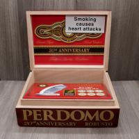 Empty Perdomo 20th Anniversary SG Robusto Box