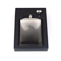 Peterson 6oz Hip Flask  - Barley Oval