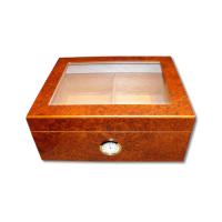 Eaton Glass Top Cigar Humidor - Best Seller - 40 Cigars Capacity