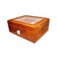 Eaton Glass Top Cigar Humidor - Best Seller - 40 Cigars Capacity