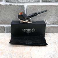 Rattrays Handmade Sandblast 3 Fishtail 9mm Filter Pipe (RA644)