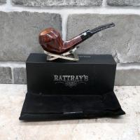 Rattrays Handmade 2 Triskele 2 Smooth 9mm Filter Fishtail Pipe (RA653)