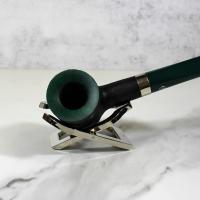 Rattrays Samhain Sandblast 34 Green Fishtail 9mm Pipe (RA1161)