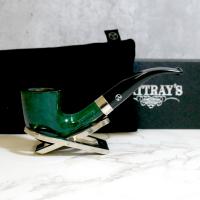 Rattrays Lowland 48 Green Smooth Bent Fishtail Pipe (RA1277)