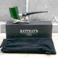 Rattrays Ahoy Green 9mm Filter Fishtail Pipe (RA1420)