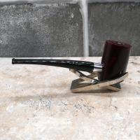 Rattrays Ahoy Burgundy 9mm Filter Fishtail Pipe (RA1423)