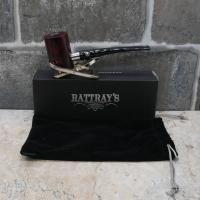 Rattrays Ahoy Burgundy 9mm Filter Fishtail Pipe (RA1423)