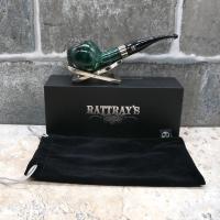 Rattrays Lowland 46 Green 9mm Filter Smooth Fishtail Pipe (RA1427)