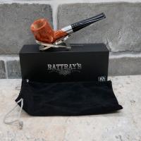 Rattrays Emblem Light 158 Smooth Straight 9mm Filter Fishtail Pipe (RA1437)