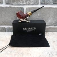 Rattrays Majesty 18 Sandblast 9mm Filter Fishtail Pipe (RA1441)